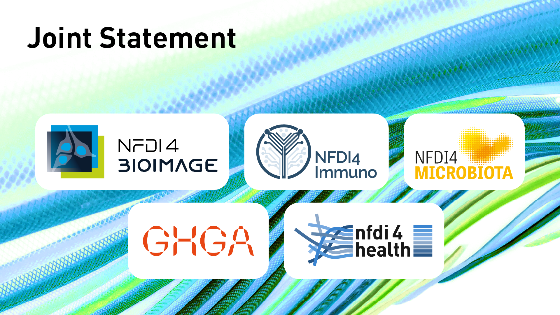 NFDI-BioMed-Konsortien sprechen sich für Fachbereich Biomedizin aus Image